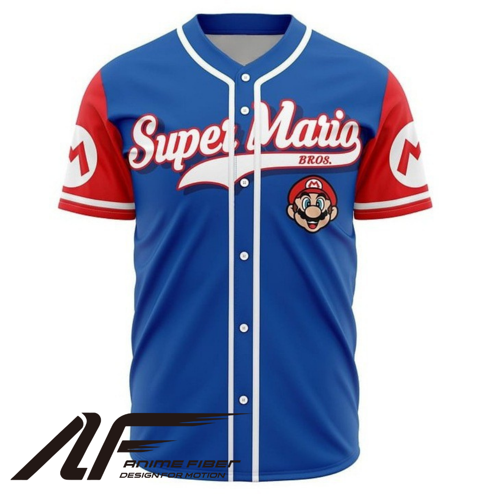 Super Mario Anime Baseball Jersey | Nintendo Streetwear