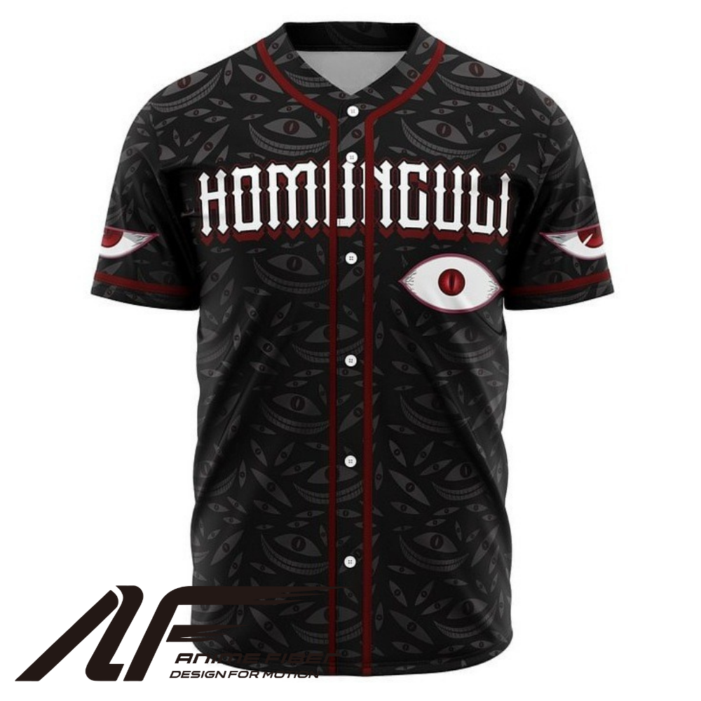 Homunculi Baseball Jersey | Fullmetal Alchemist Anime Streetwear
