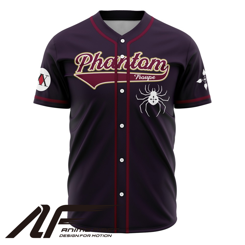 Phantom Troupe Baseball Jersey | Hunter x Hunter Anime Jersey