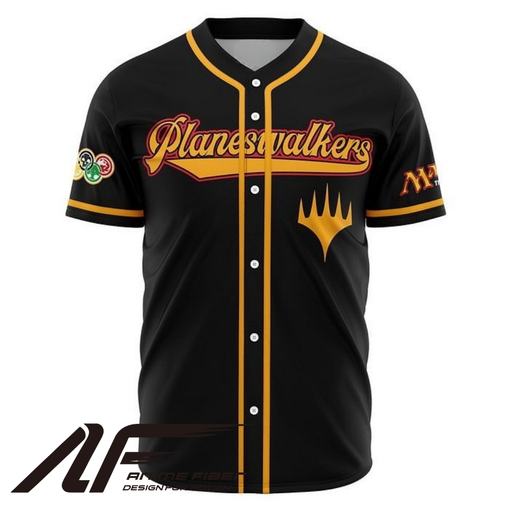 Planeswalkers Baseball Jersey | Magic The Gathering Anime Streetwear