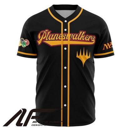 Planeswalkers Baseball Jersey | Magic The Gathering Anime Streetwear
