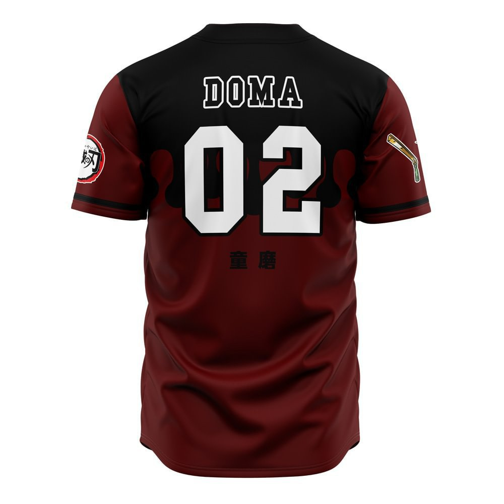 Upper Moons Baseball Jersey | Demon Slayer Anime Streetwear