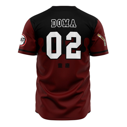 Upper Moons Baseball Jersey | Demon Slayer Anime Streetwear