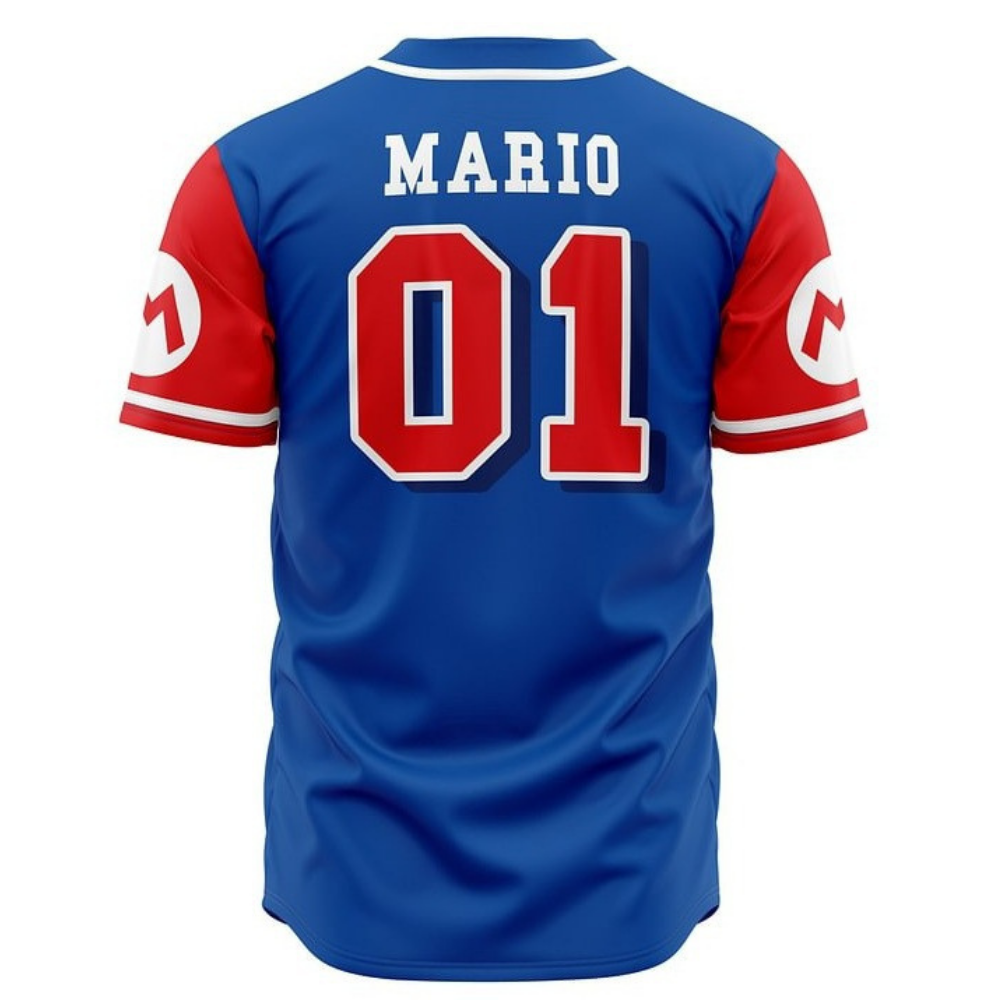 Super Mario Anime Baseball Jersey | Nintendo Streetwear