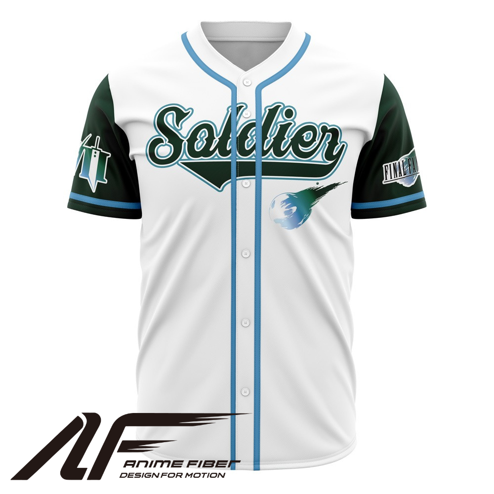 Soldier Baseball Jersey | Final Fantasy Jersey