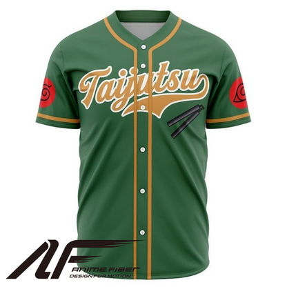 Taijutsu Baseball Jersey | Naruto Anime Streetwear