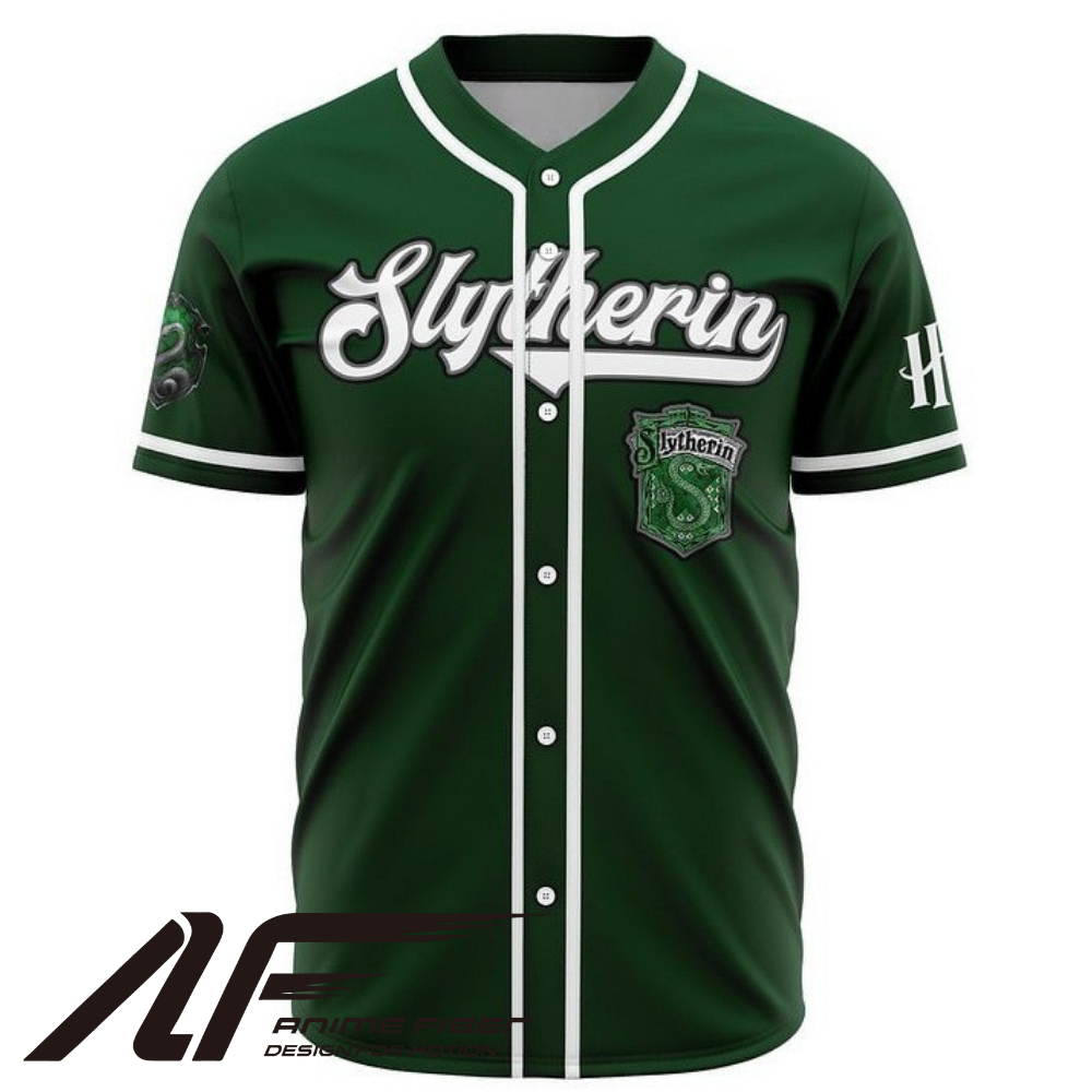 Front view of character-themed baseball jersey from Anime Fiber.