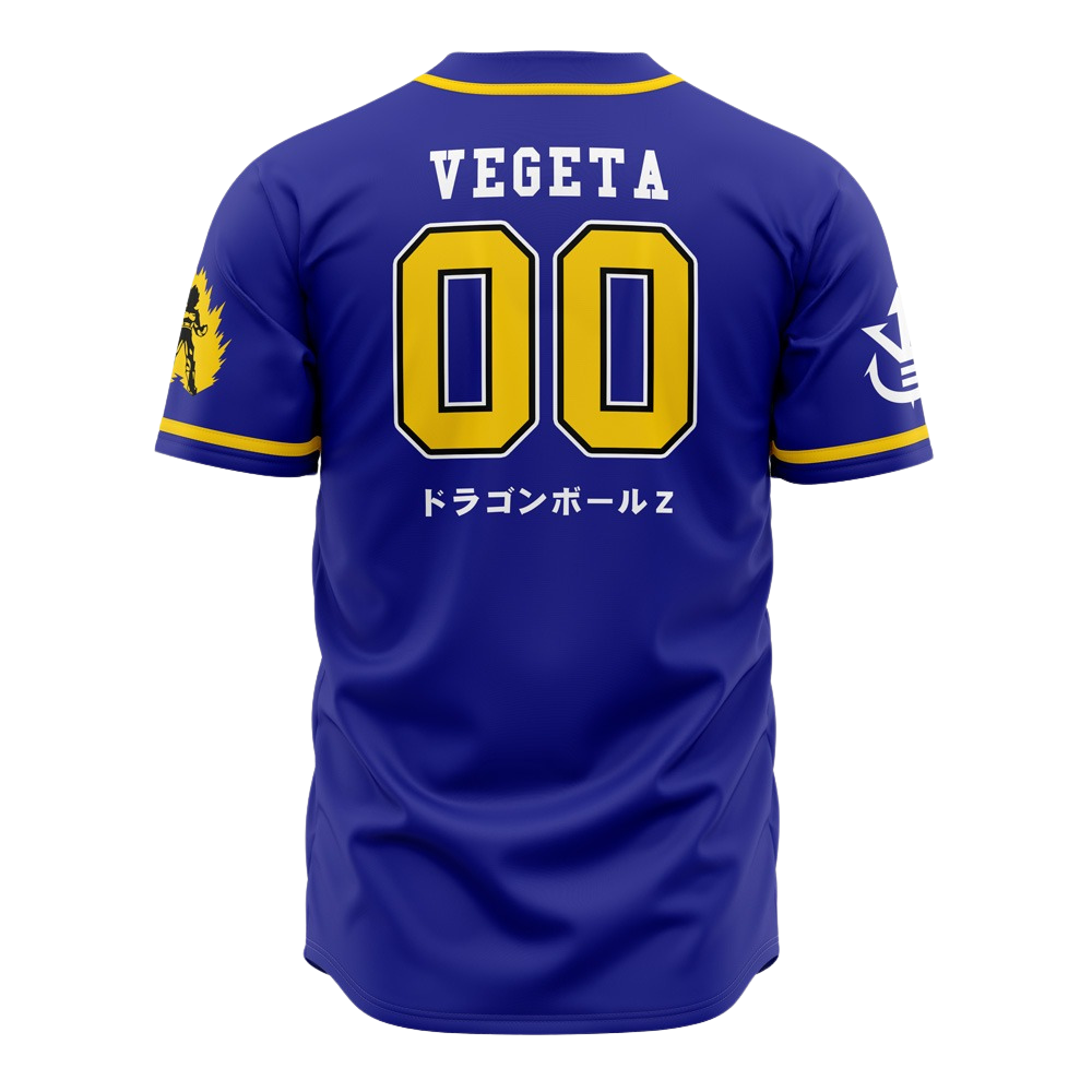 Saiyans Baseball Jersey | Dragon Ball Anime Jersey