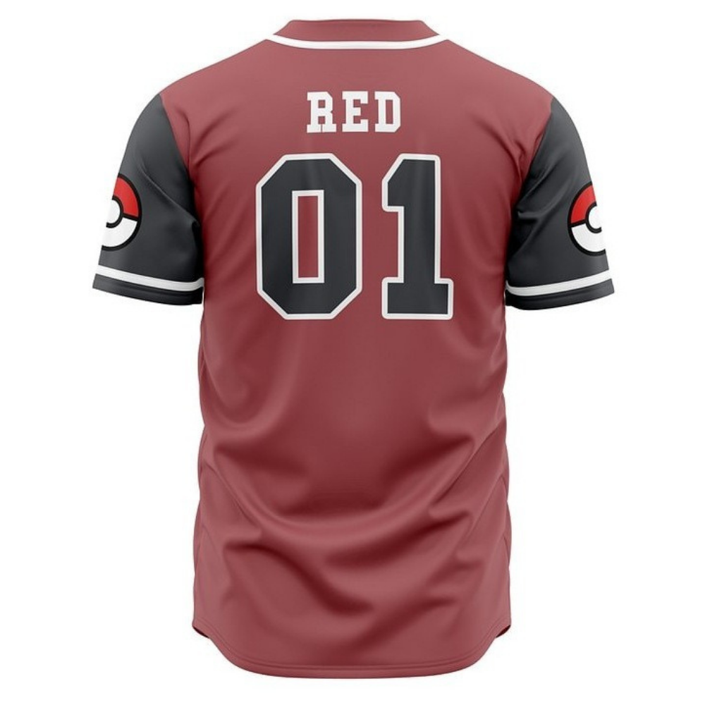 Pokemon Trainers Baseball Jersey | Pokemon Anime Streetwear