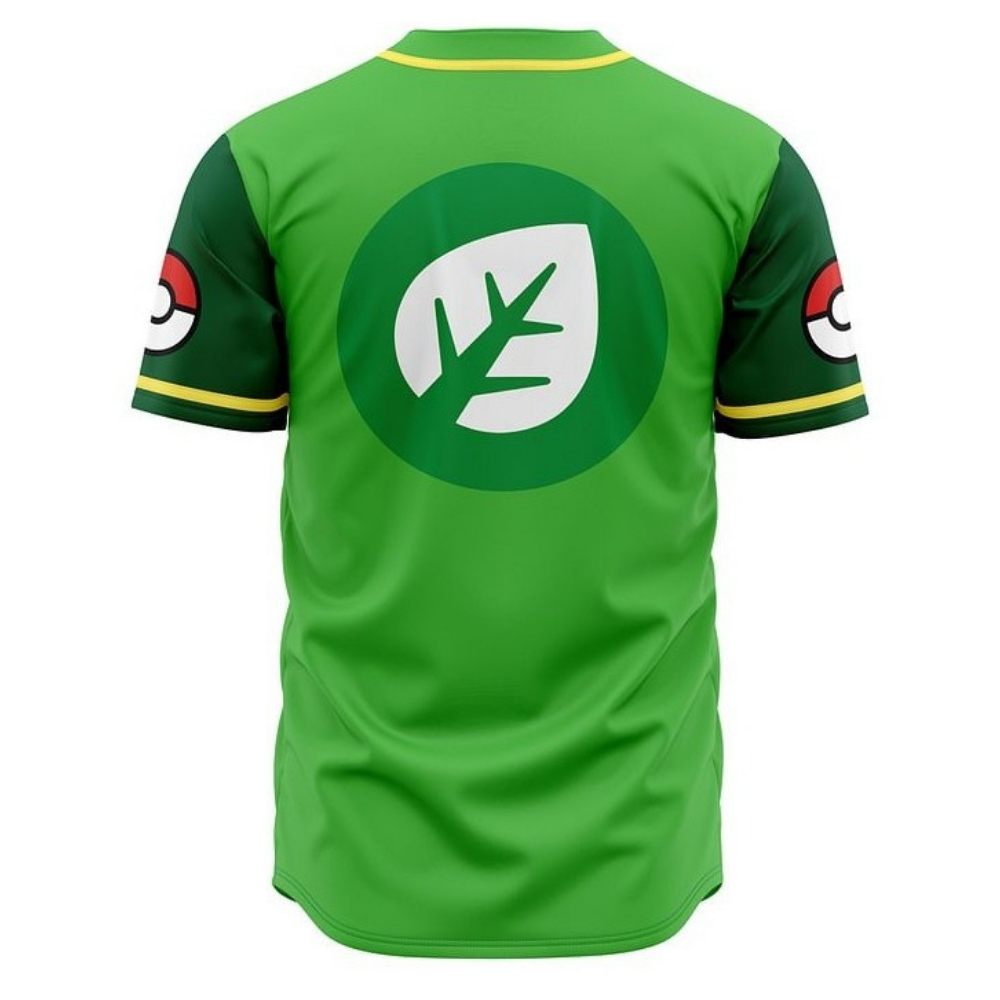 Solar Beams Baseball Jersey | Pokemon Anime Streetwear
