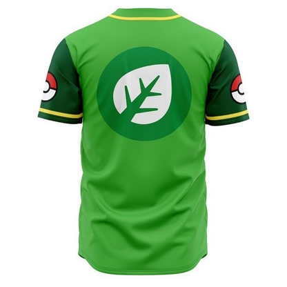Solar Beams Baseball Jersey | Pokemon Anime Streetwear