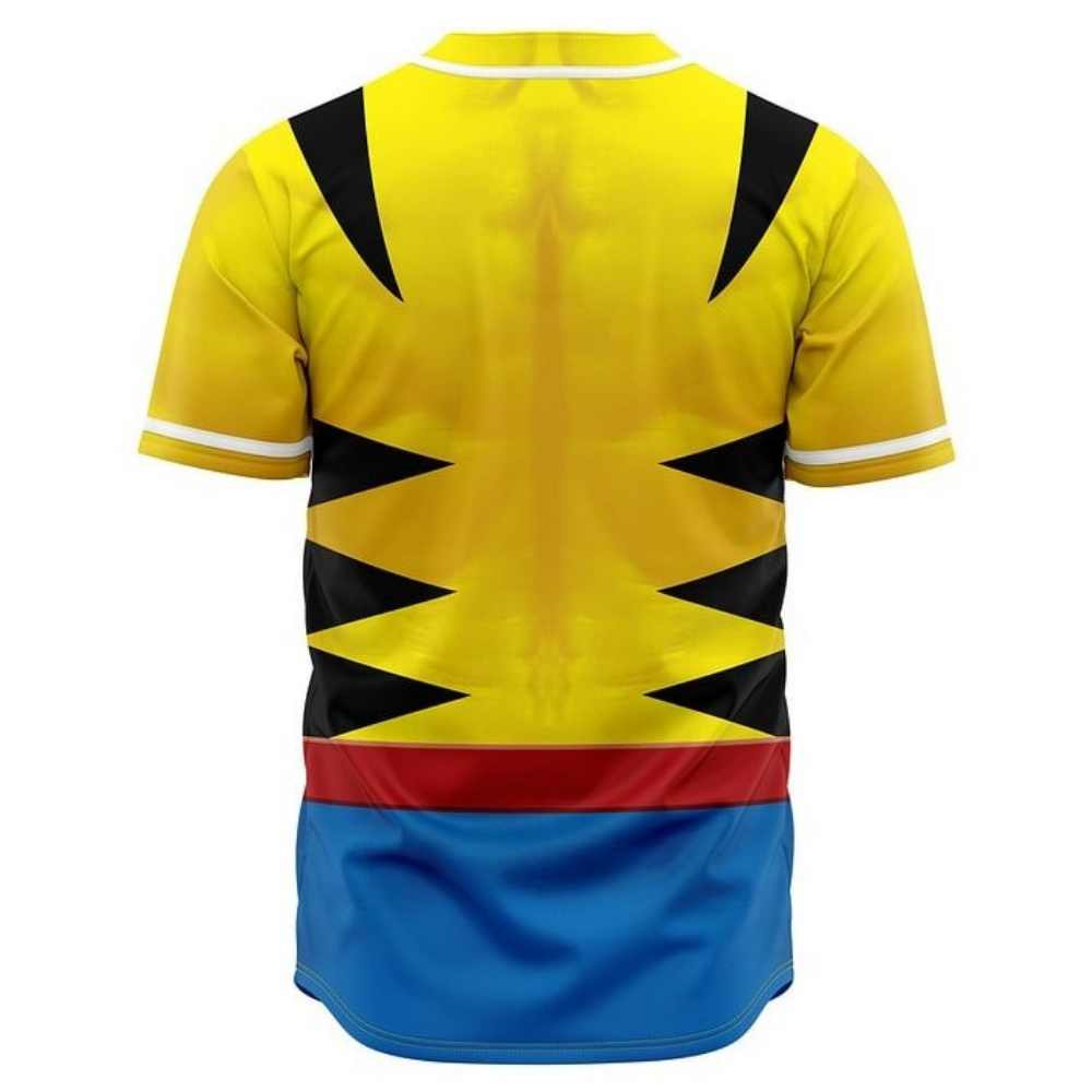 Wolverine Anime Baseball Jersey | Marvel Streetwear