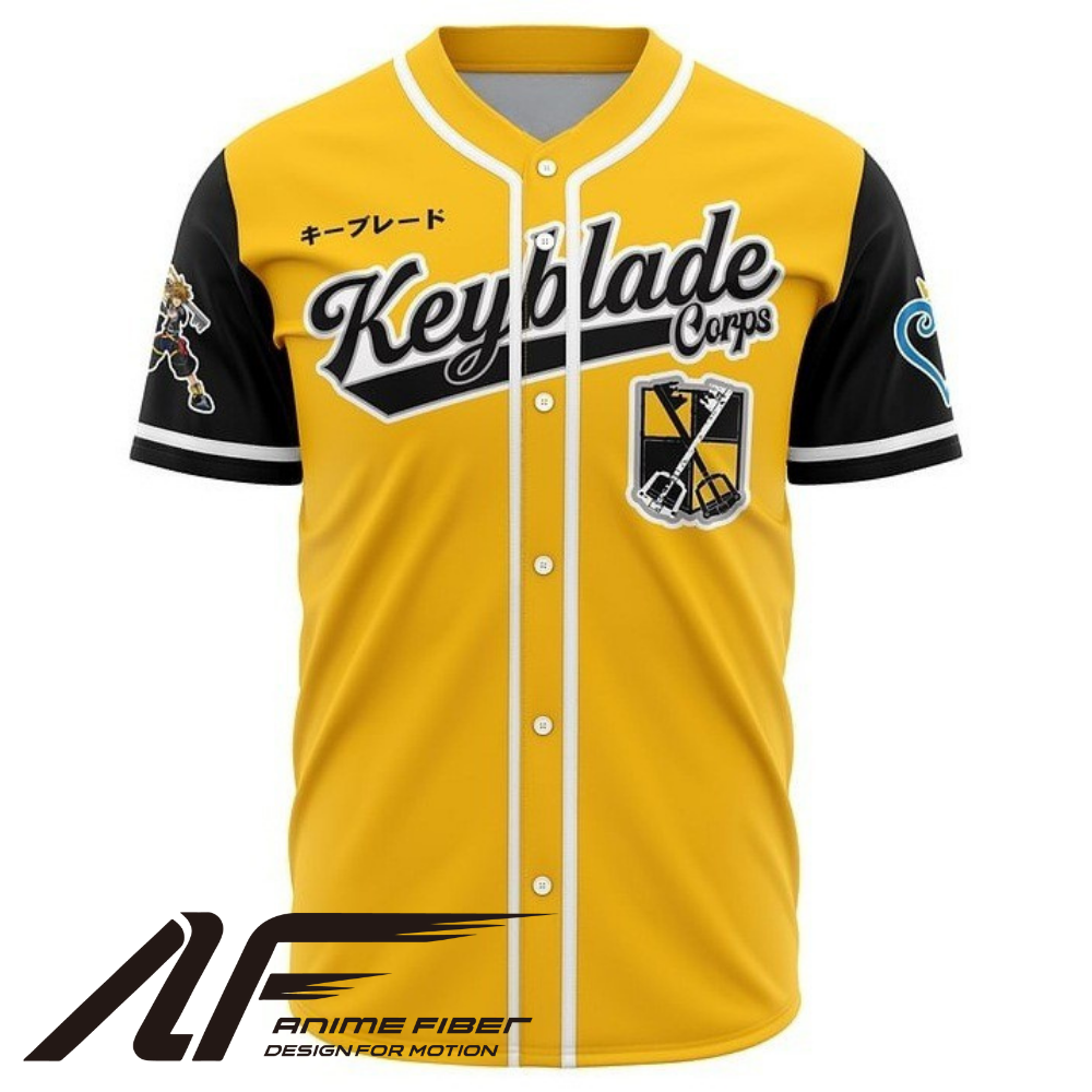 Keyblade Corps Baseball Jersey | Kingdom Hearts Streetwear