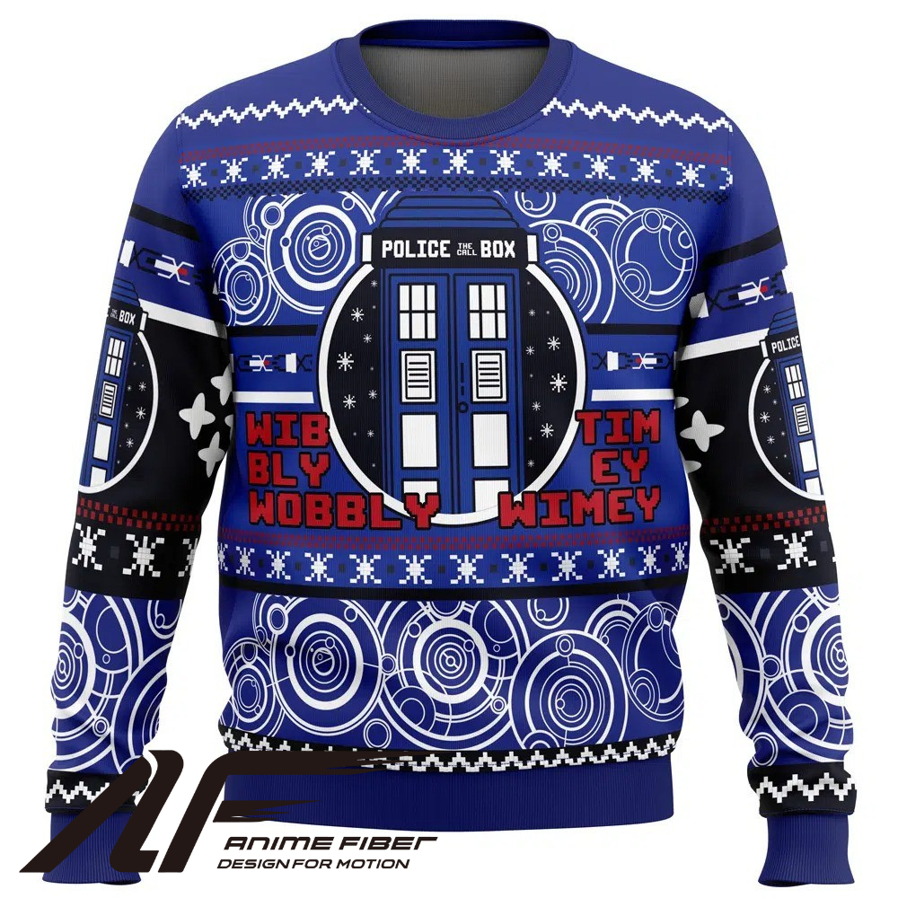 Doctor Who Through Time and Space Christmas Sweatshirt