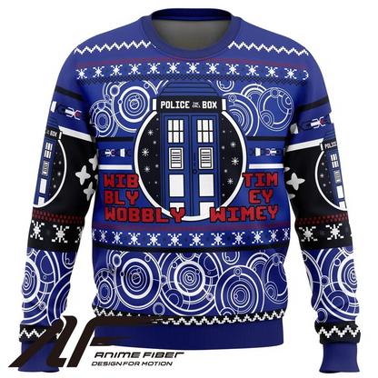 Doctor Who Through Time and Space Christmas Sweatshirt