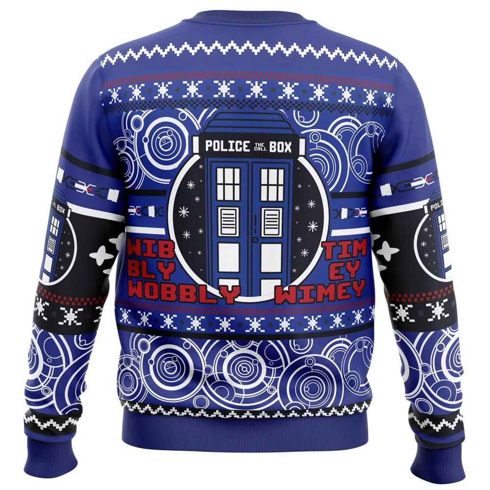 Doctor Who Through Time and Space Christmas Sweatshirt