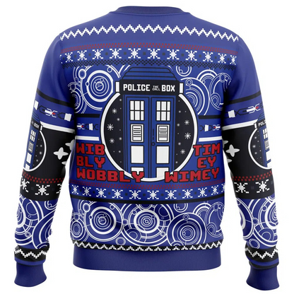 Doctor Who Through Time and Space Christmas Sweatshirt