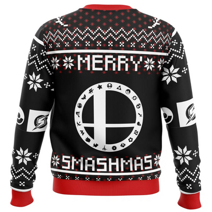 Super Smash Bros Merry Smashmas Christmas Sweatshirt