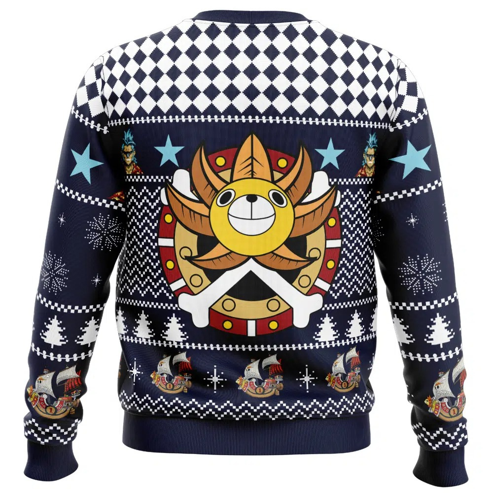 One Piece Thousand Sunny Christmas Sweatshirt