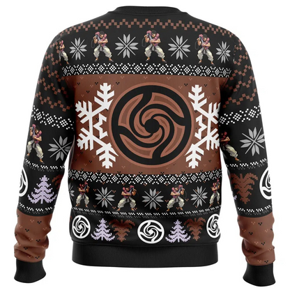 Jujutsu Kaisen Chibi Toji Fushiguro Christmas Sweatshirt