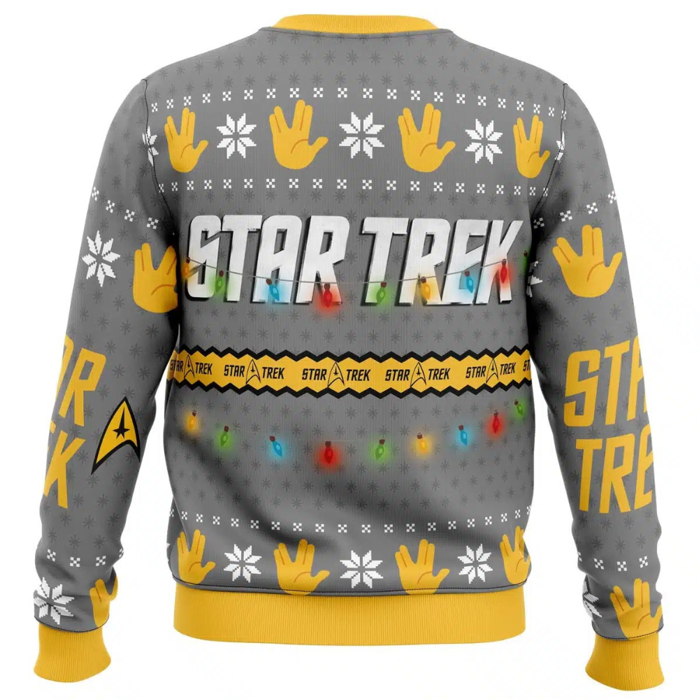 Star Trek Trek The Halls Christmas Sweatshirt