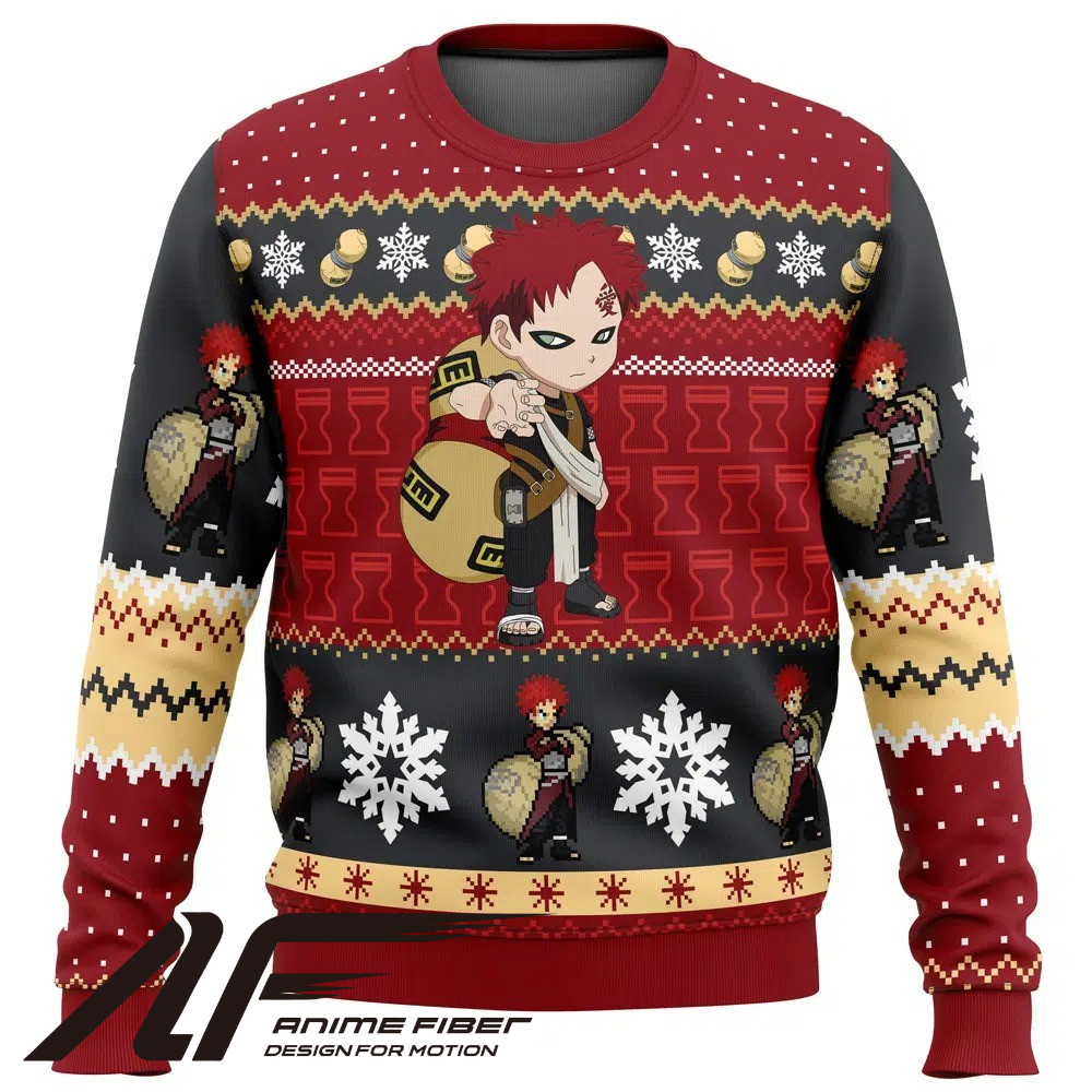 Naruto Shippuden Gaara Weihnachts-Sweatshirt