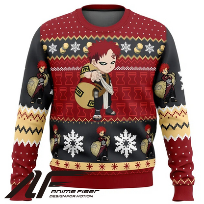 Naruto Shippuden Gaara Christmas Sweatshirt