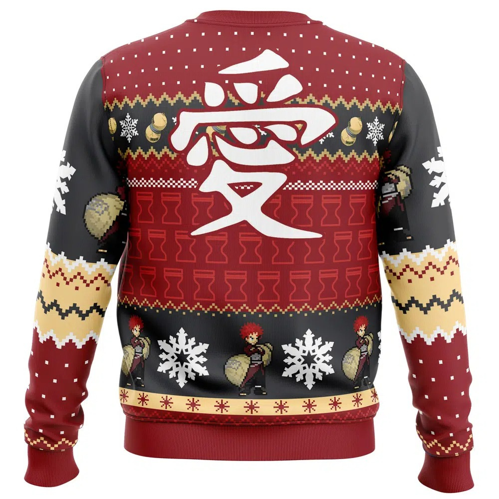 Naruto Shippuden Gaara Weihnachts-Sweatshirt