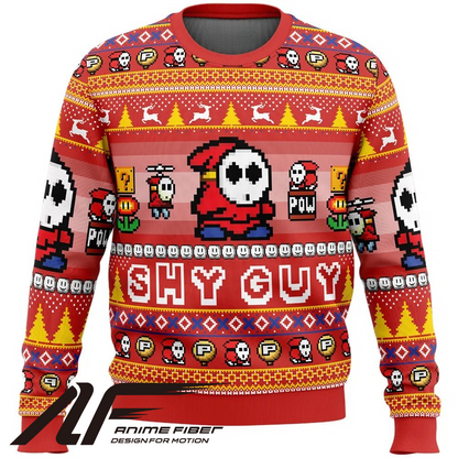 Mario Bros Shy Guy Christmas Sweatshirt