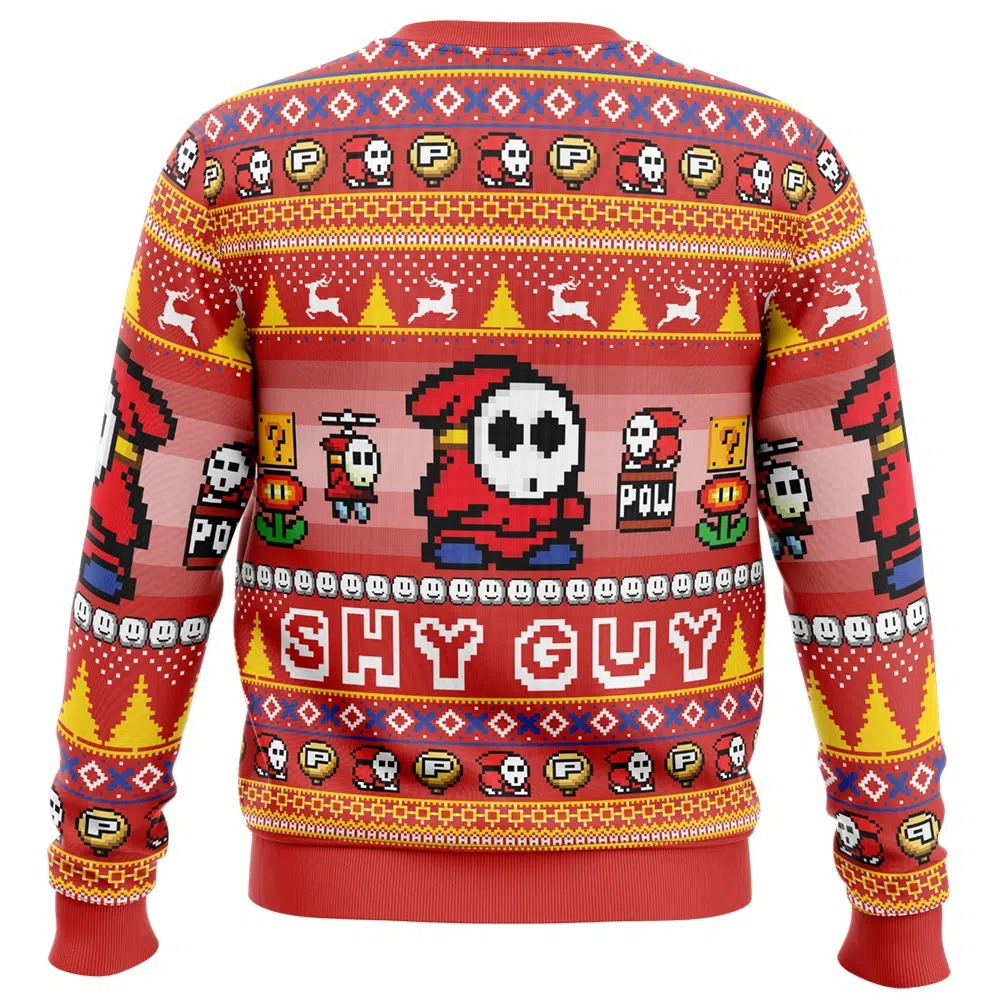Mario Bros Shy Guy Christmas Sweatshirt