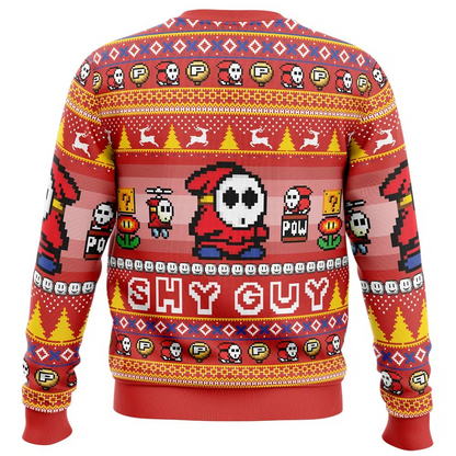 Mario Bros Shy Guy Christmas Sweatshirt