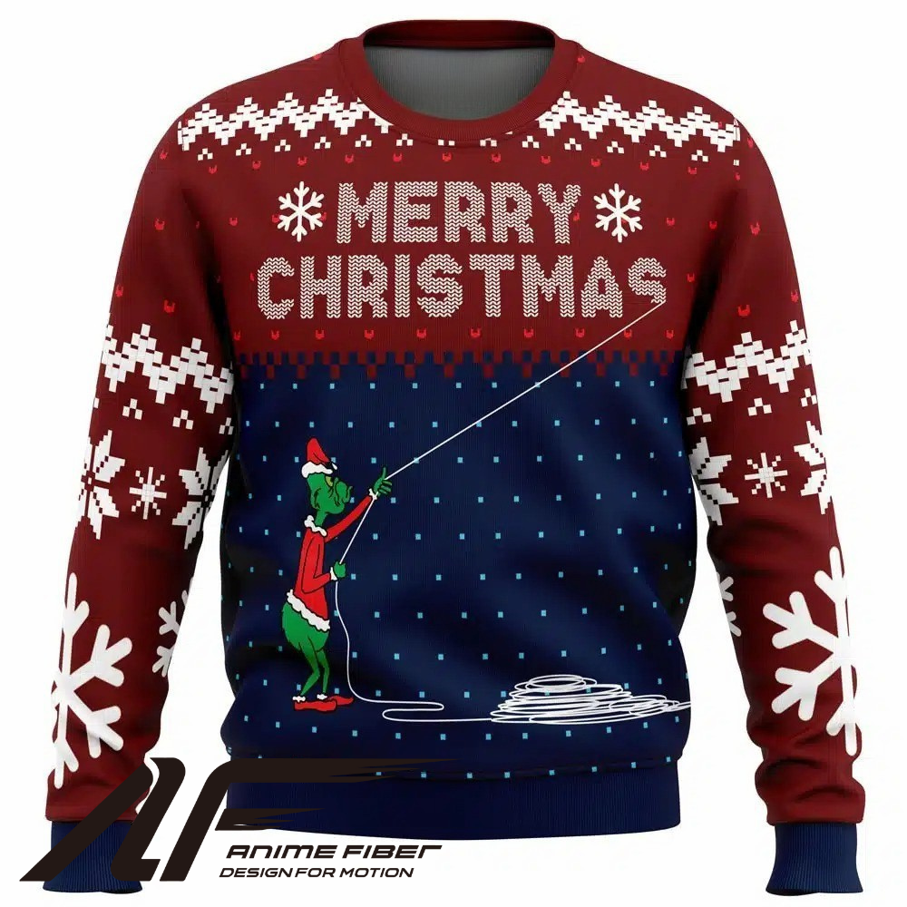 Dr. Seuss Grinch Stealing Christmas Sweatshirt