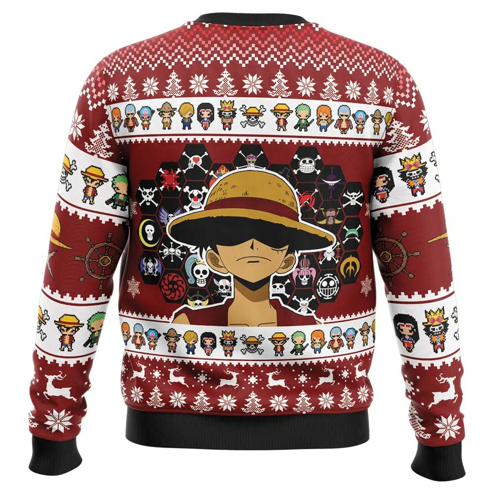 One Piece Jolly Rogers Christmas Sweatshirt