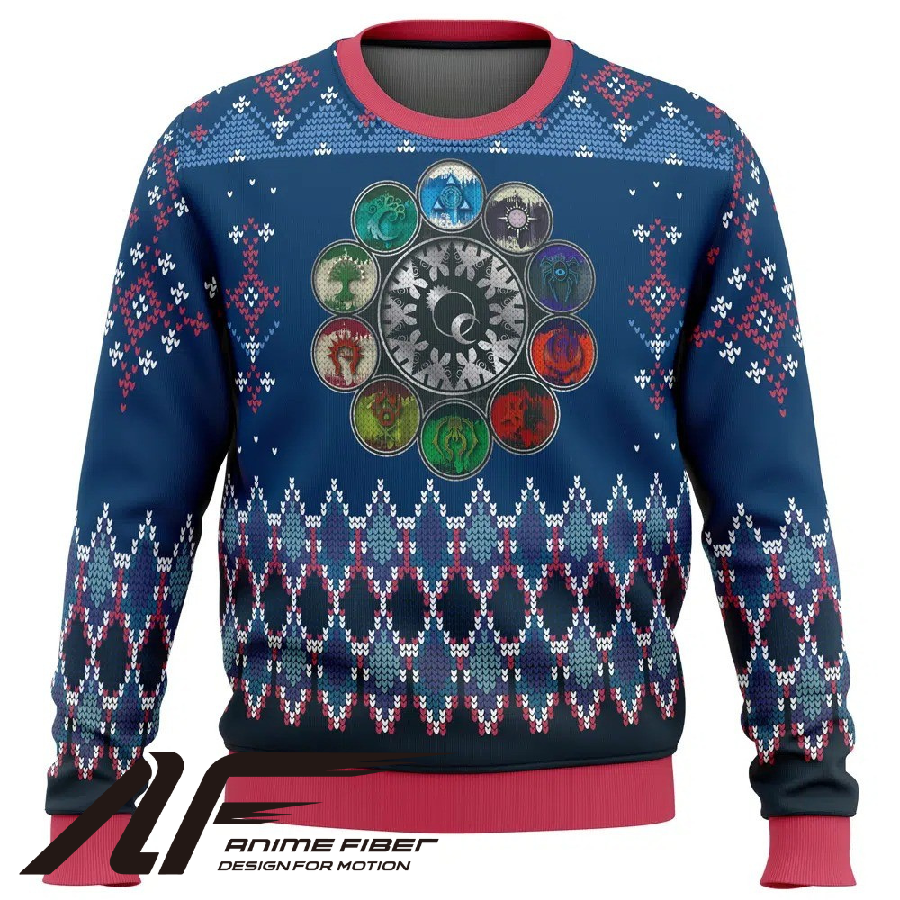 Magic the Gathering Ravnica Christmas Sweatshirt