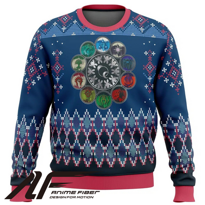 Magic the Gathering Ravnica Christmas Sweatshirt