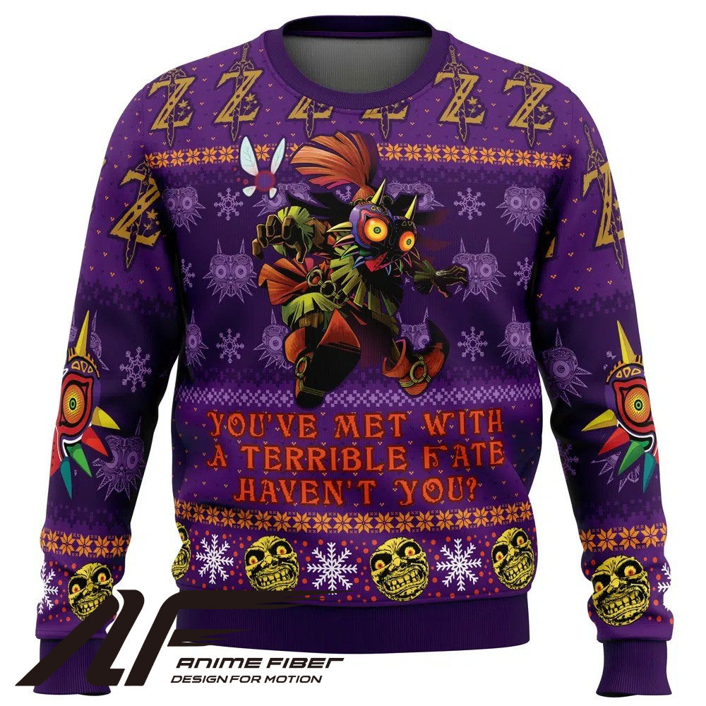 Zelda You Met With a Terrible Fate Christmas Sweatshirt