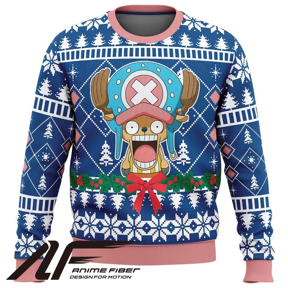 One Piece Tony Tony Chopper Christmas Sweatshirt