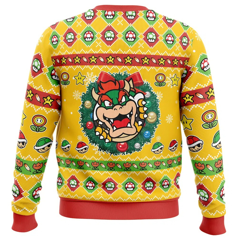 Mario Bros Bowser Christmas Sweatshirt