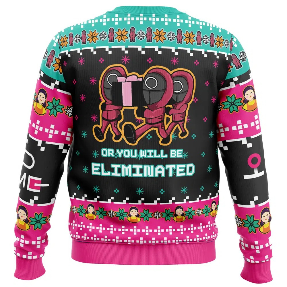 Squid Game Choose One Christmas Sweatshirt