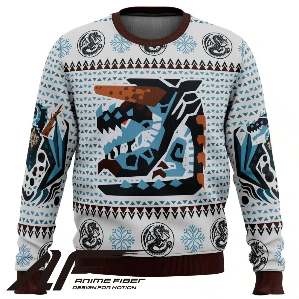 Monster Hunter Gogmazios Christmas Sweatshirt