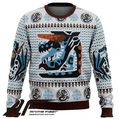 Monster Hunter Gogmazios Christmas Sweatshirt