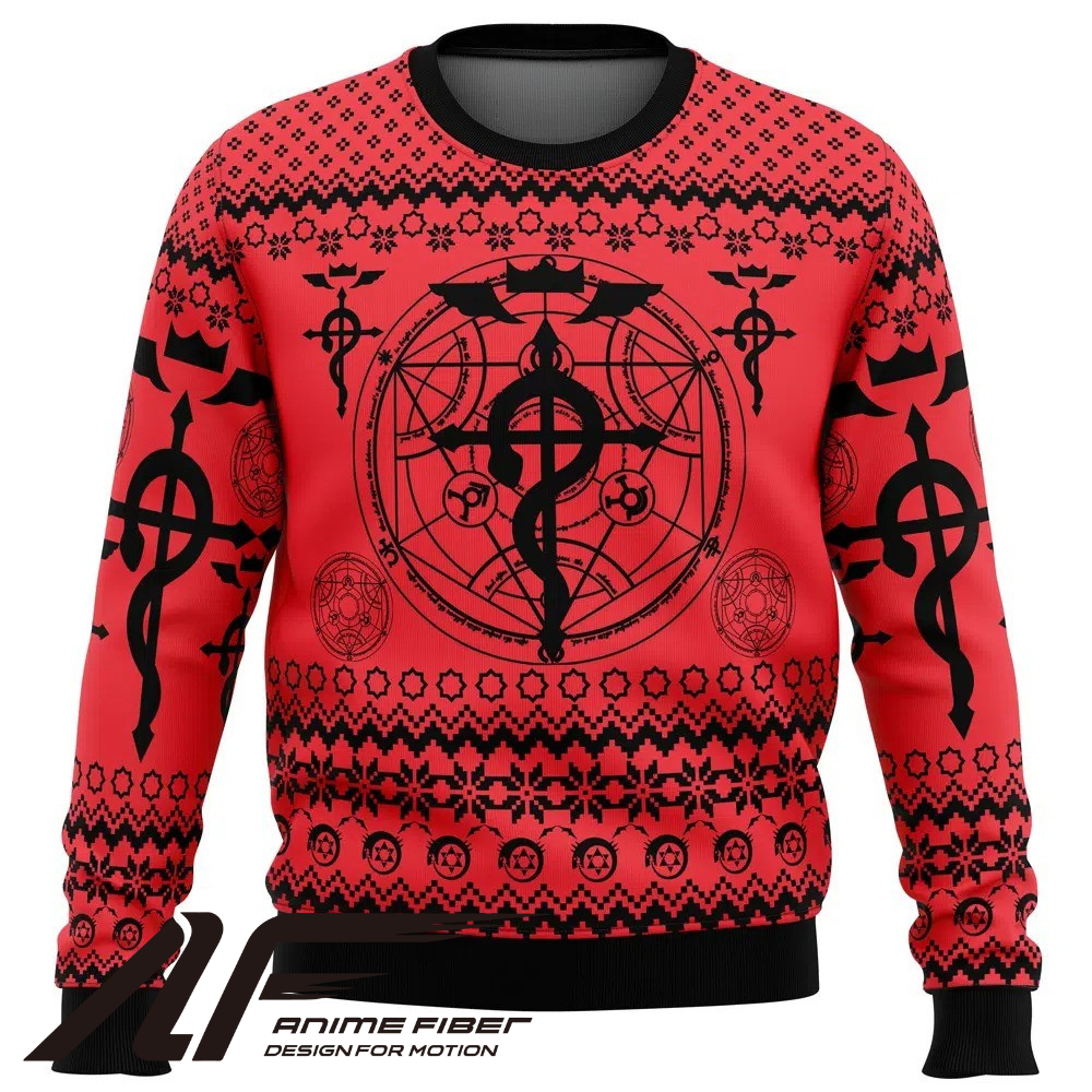 Fullmetal Alchemist Christmas Sweatshirt