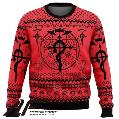 Fullmetal Alchemist Christmas Sweatshirt