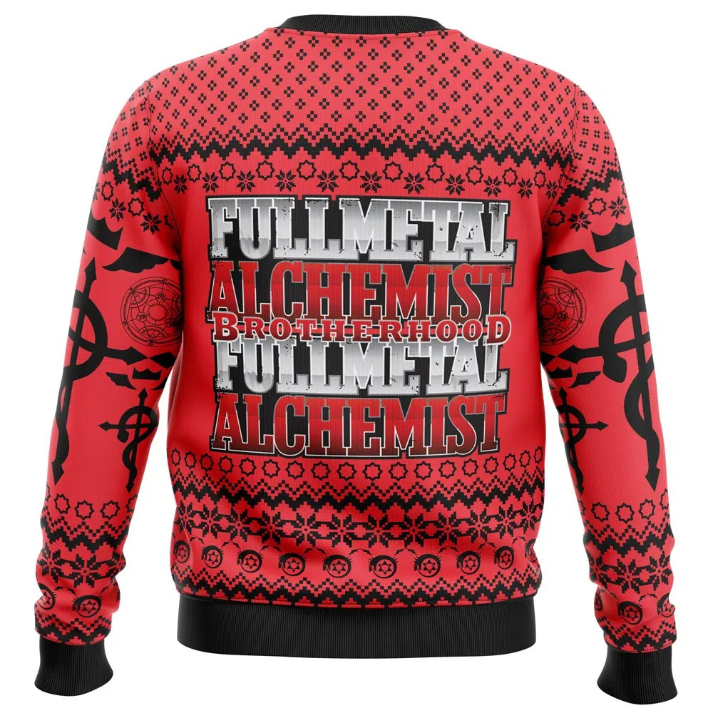 Fullmetal Alchemist Christmas Sweatshirt