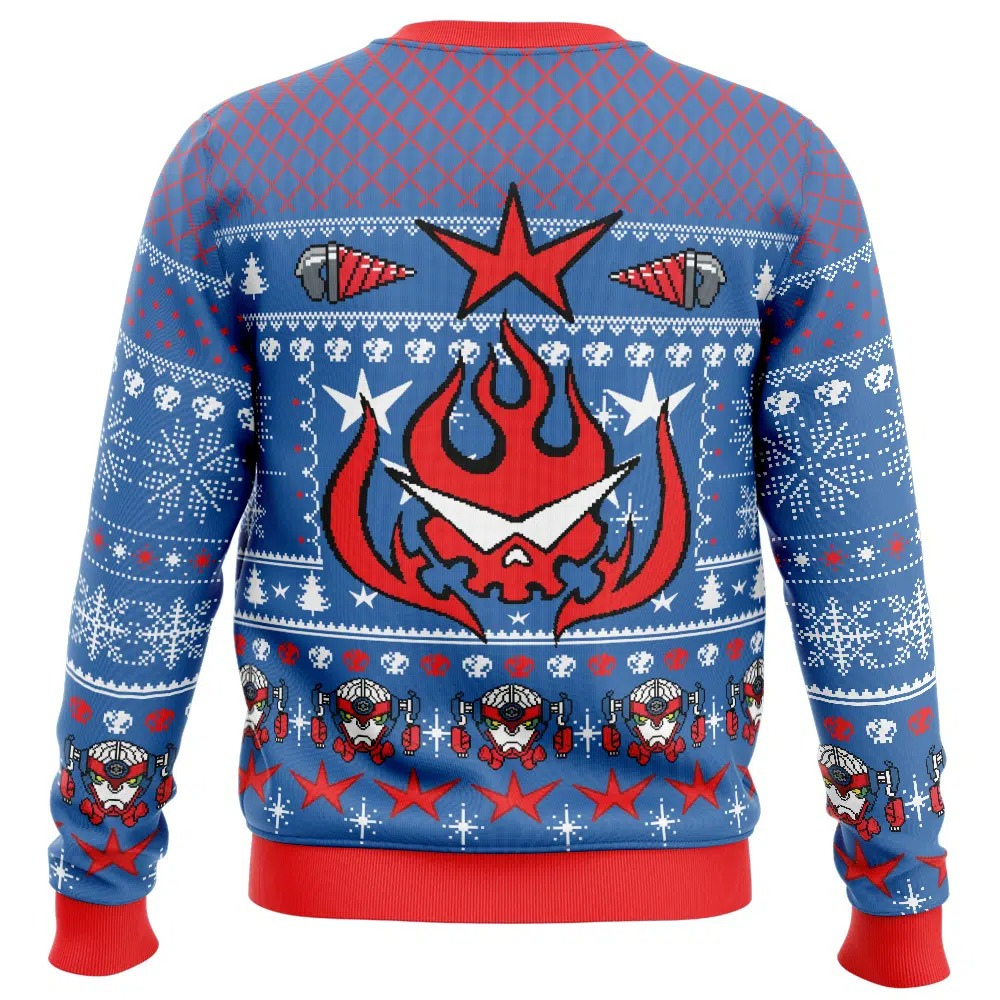 Gurren Lagann Kamina Christmas Sweatshirt
