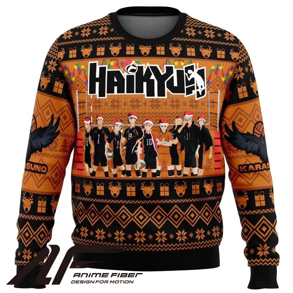Haikyu Karasuno Christmas Sweatshirt