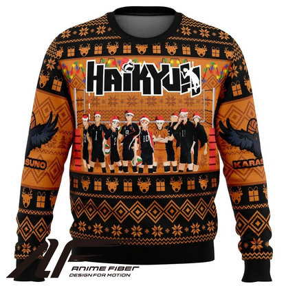 Haikyu Karasuno Christmas Sweatshirt
