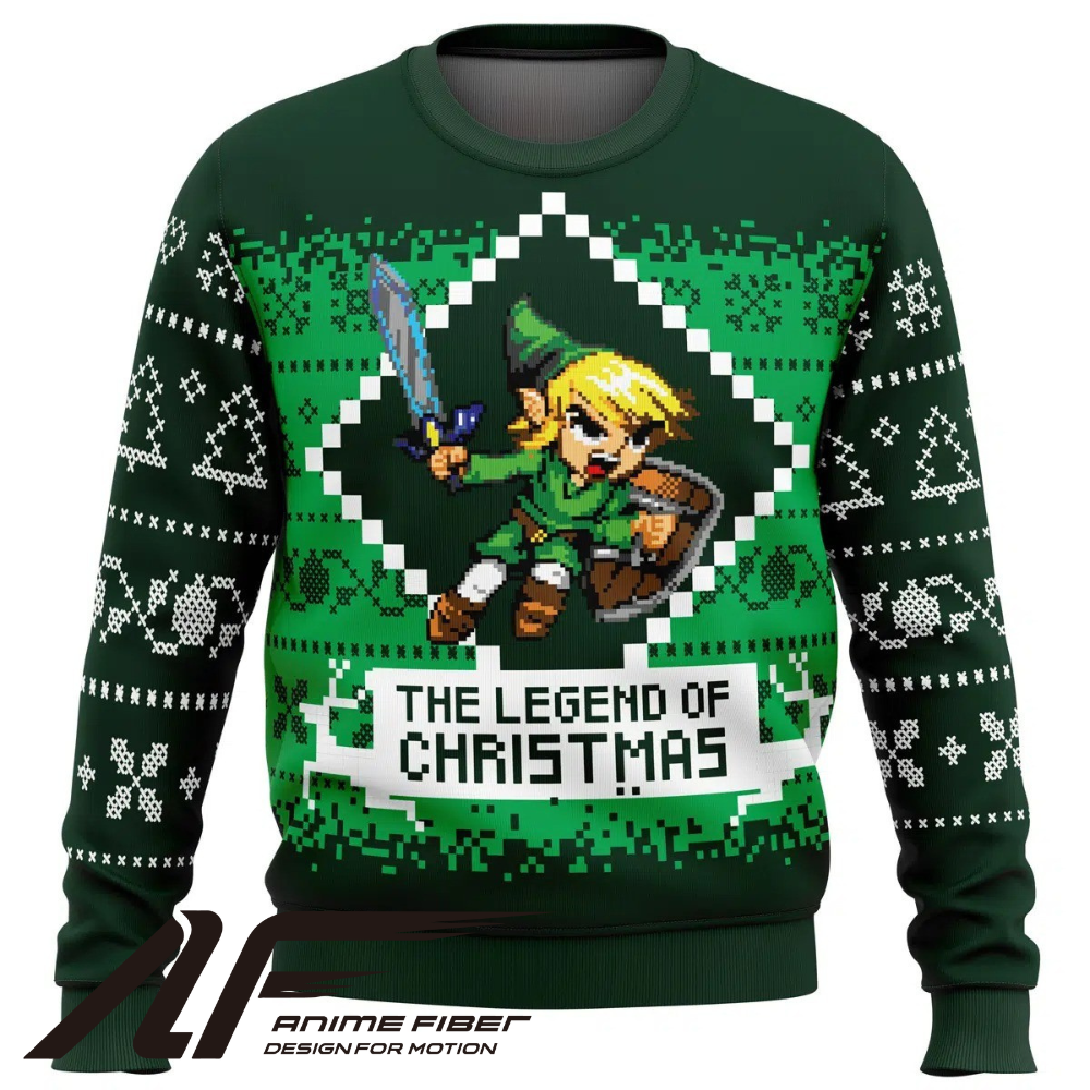 Zelda Legendary Warrior Christmas Sweatshirt