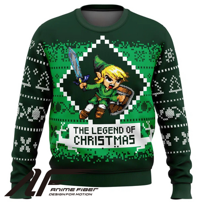 Zelda Legendary Warrior Christmas Sweatshirt