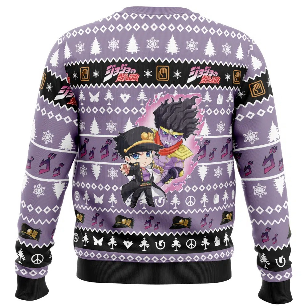 JoJo's Bizarre Adventure Chibi Hotaro Kujo Christmas Sweatshirt